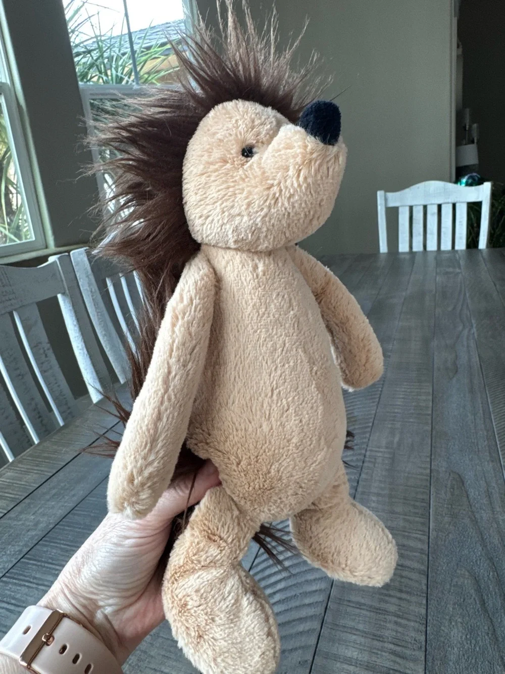 Jellycat Bashful Spike Hedgehog 12” Plush Toy